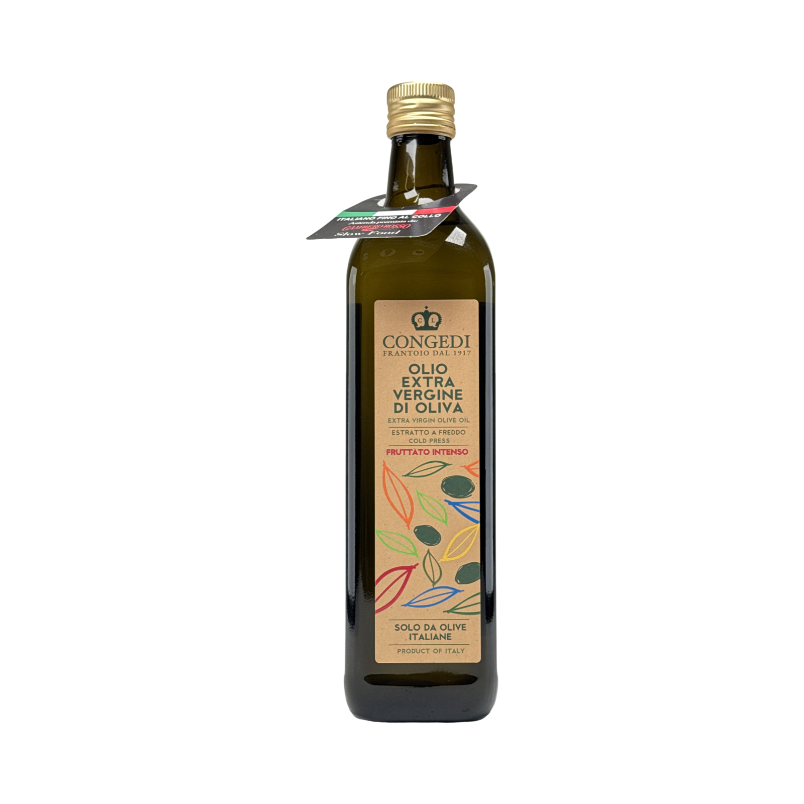 Fruttato Intenso Olio di Oliva Extra Vergine Congedi 0.75l