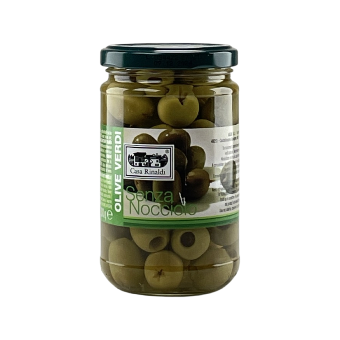 Olive Verdi Denocciolate Casa Rinaldi 300g