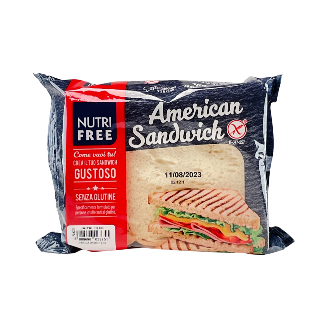 American Sandwich Senza Glutine NutriFree 240g