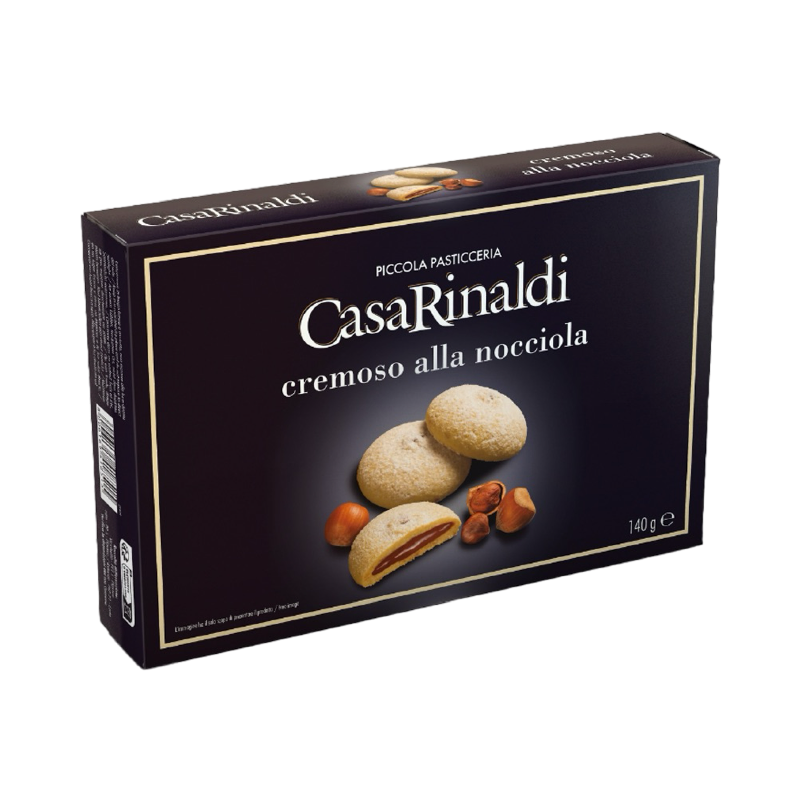 Cremoso alla Nocciola Kekse mit Haselnuss Casa Rinaldi 140g