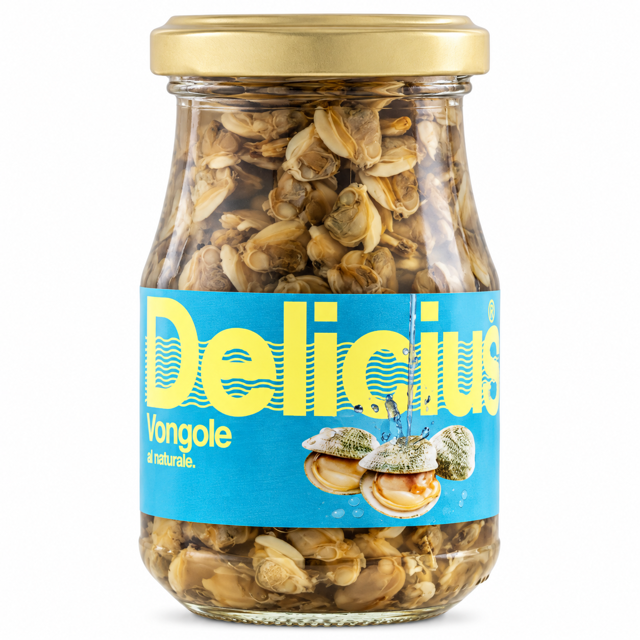 Vongole Venusmuscheln Natur Delicius 195g
