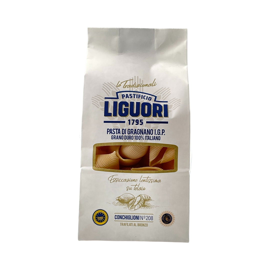 Conchiglioni di Gragnano No.208 IGP Pastificio Liguori 500g