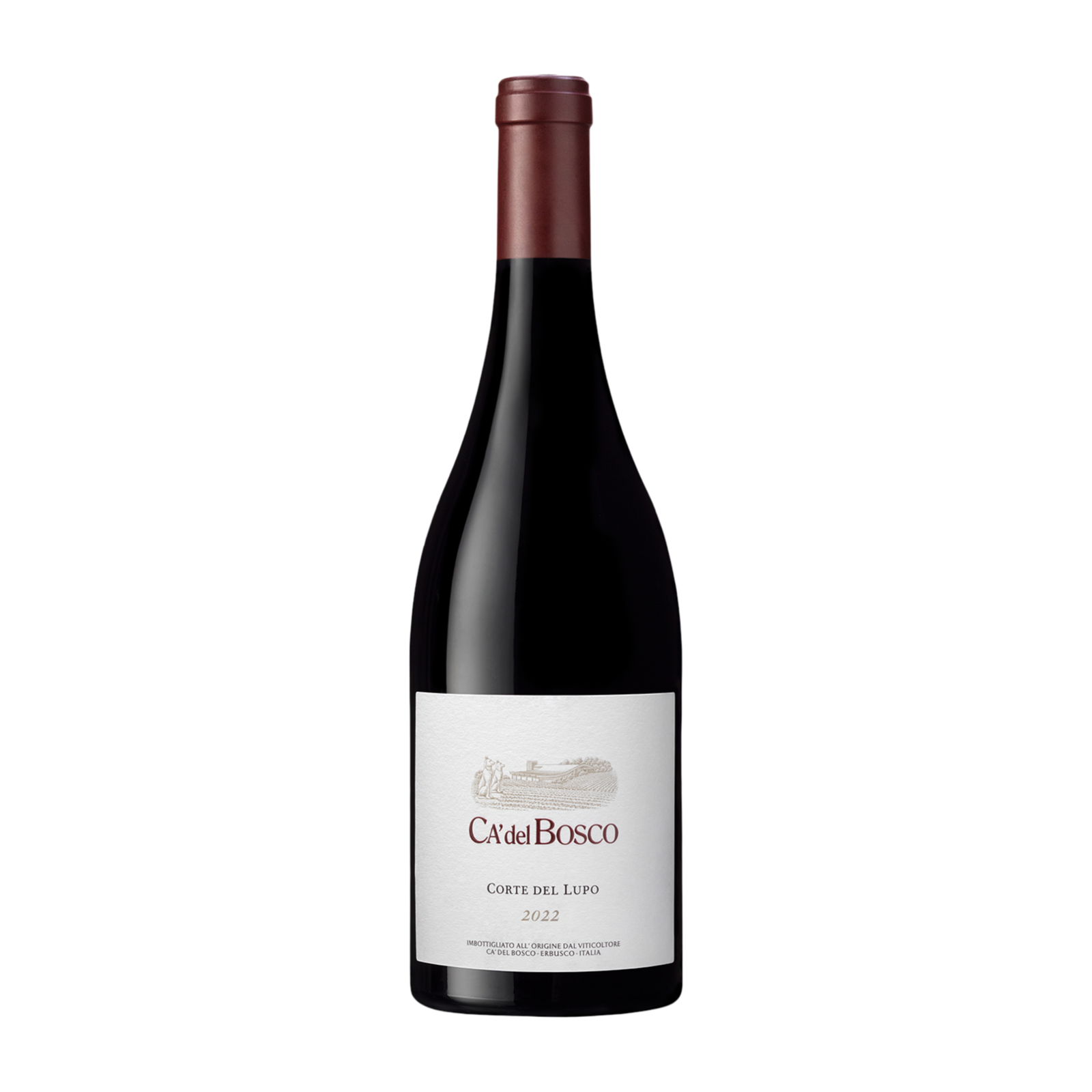 Corte del Lupo Rosso Curtefranca DOC Cà del Bosco 0,75l