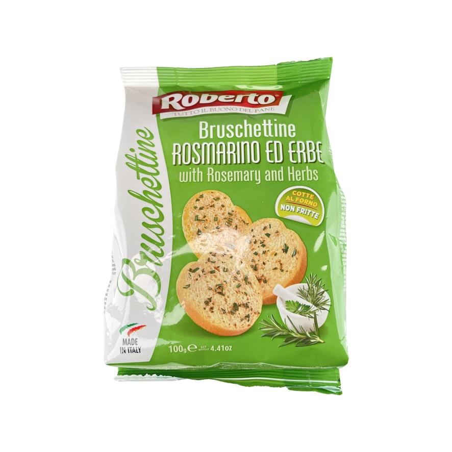 Bruschettine al Rosmarino e Spezie Roberto 100g