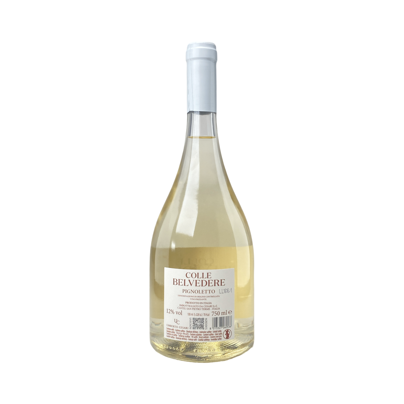 Colle Belvedere Pignoletto Frizz. DOC Umberto Cesari 0,75l