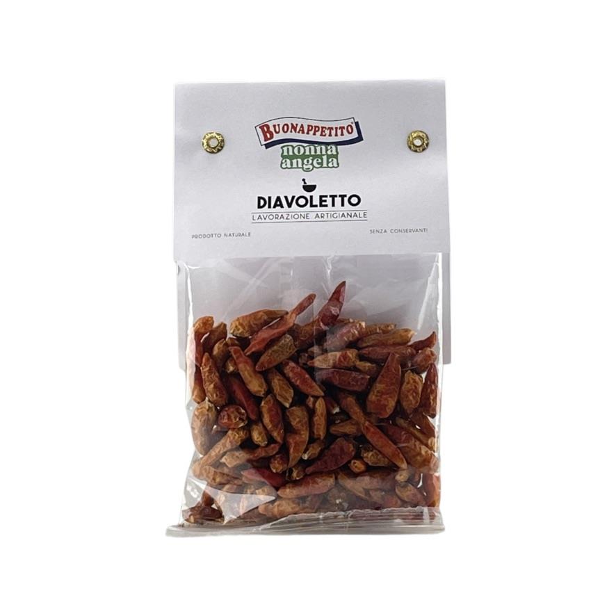 Diavoletto -ganze Chilis- buonappetito Nonna Angela 50g