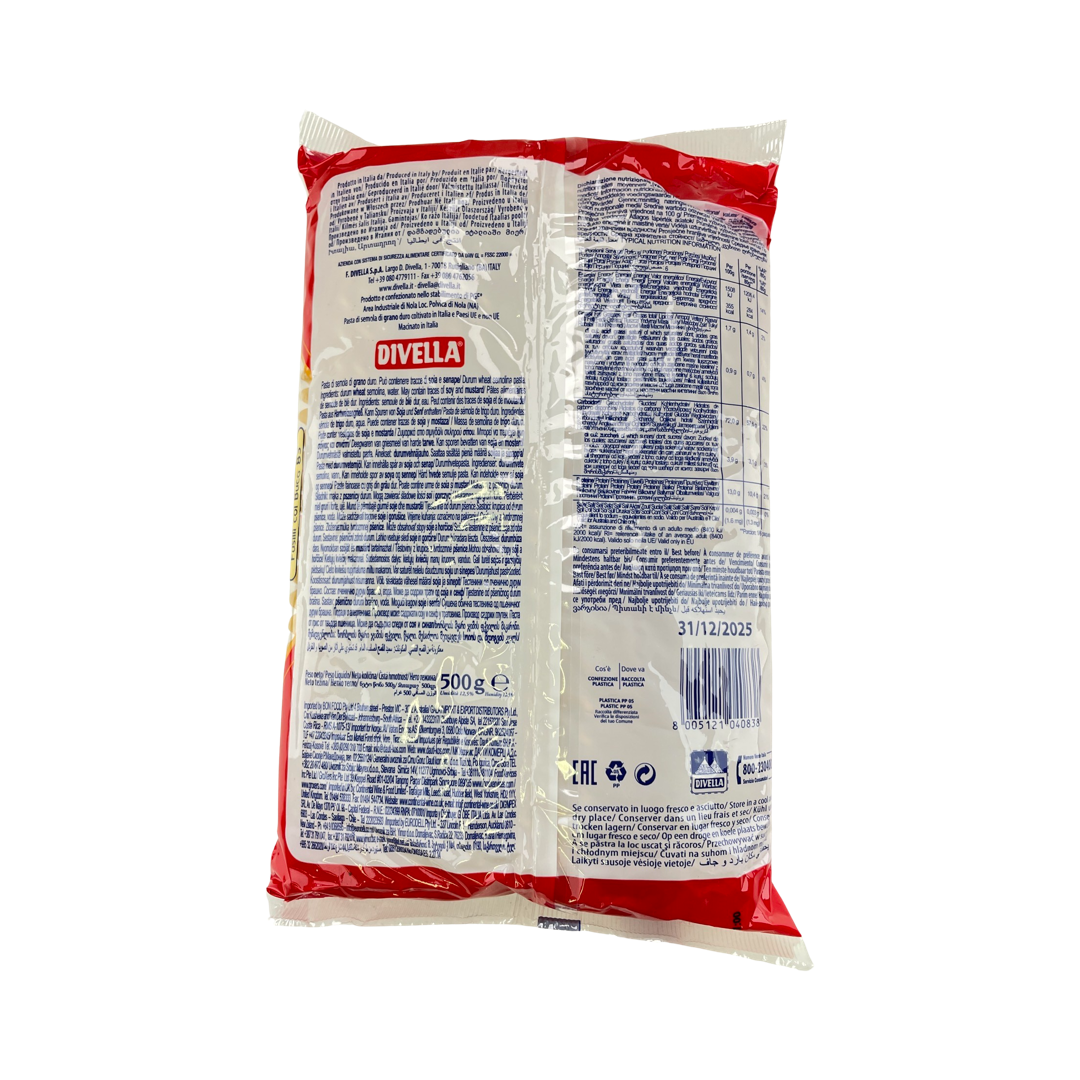 Fusilli col Buco No.83 Divella 500g