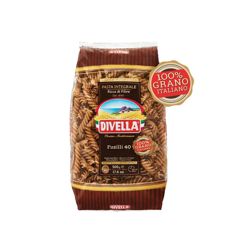 Fusilli No.40 Integrali Divella 500g
