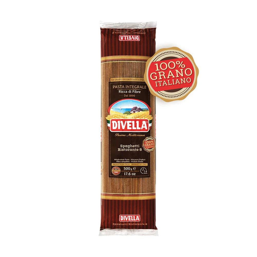 Spaghetti No.8 Integrali Divella 500g