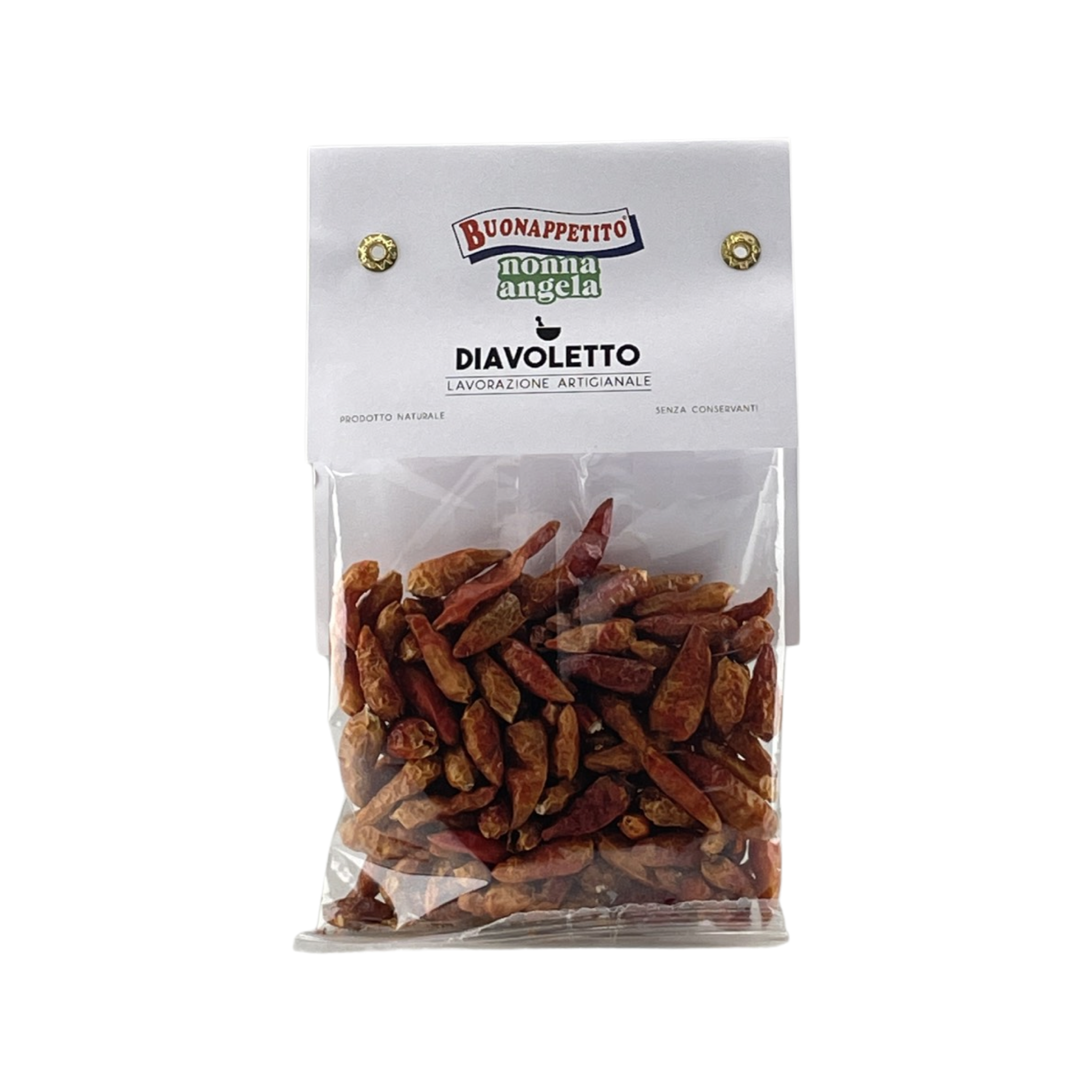 Diavoletto -ganze Chilis- buonappetito Nonna Angela 50g