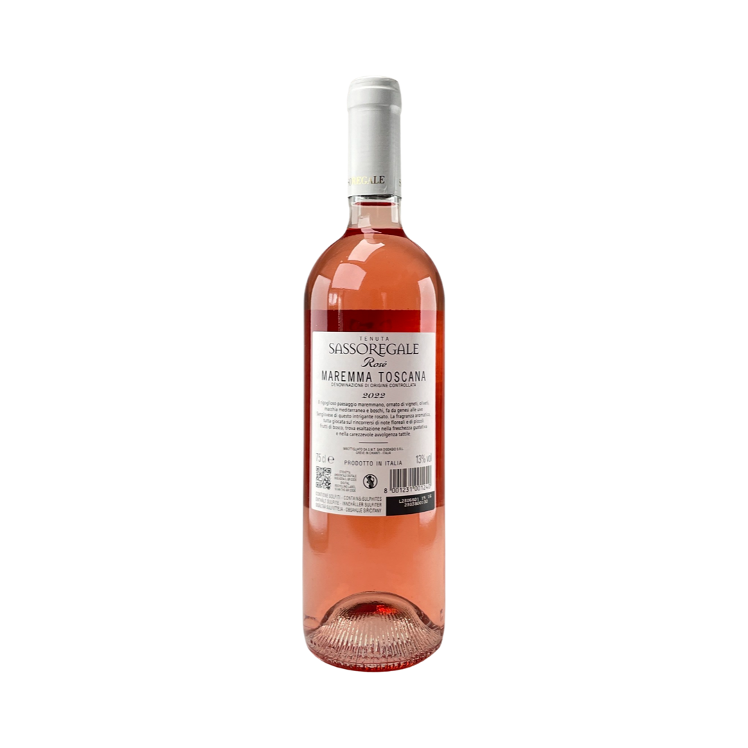 Rosé Maremma Rosato DOC Sassoregale 0,75l