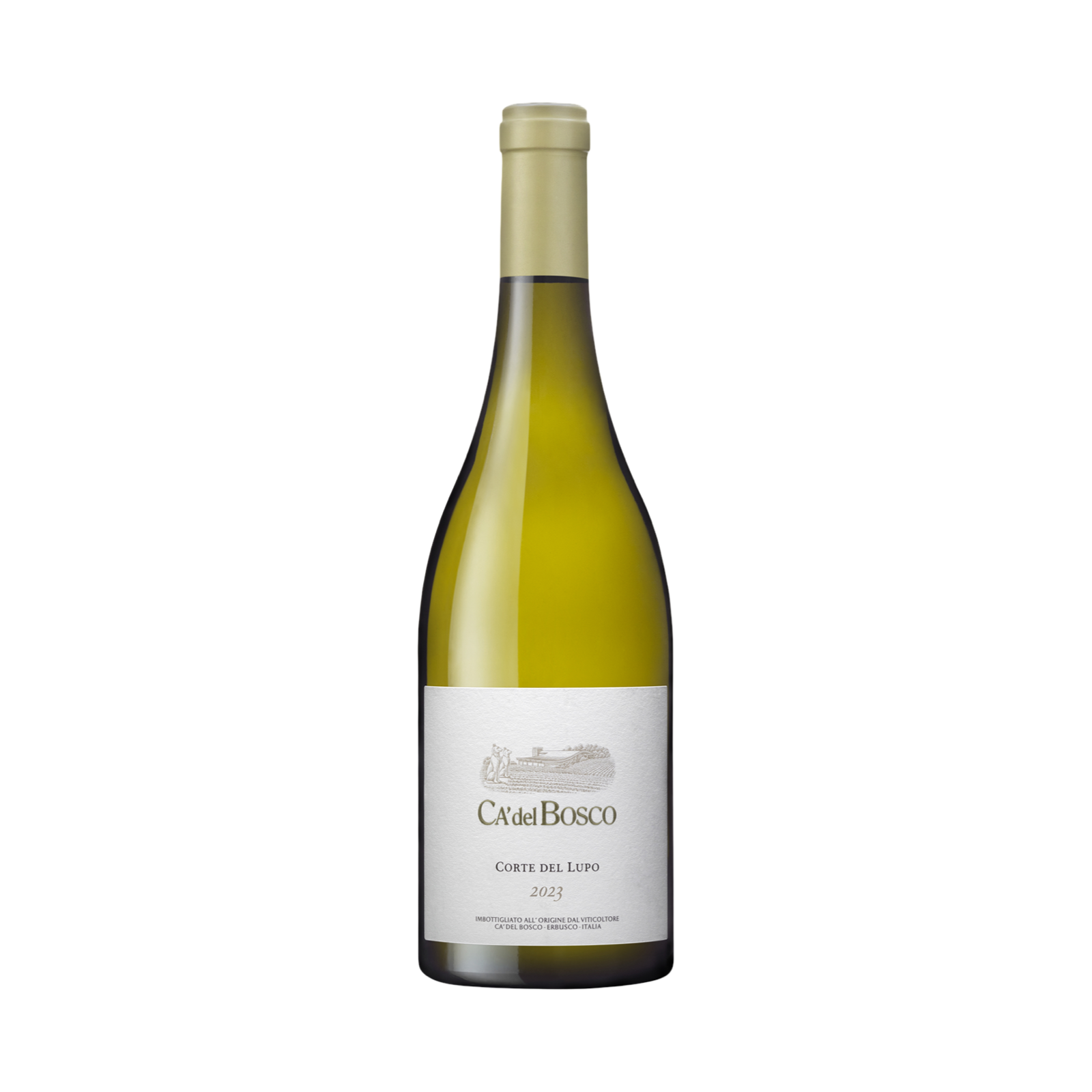 Corte del Lupo Bianco Curtefranca DOC Ca`del Bosco 0,75l