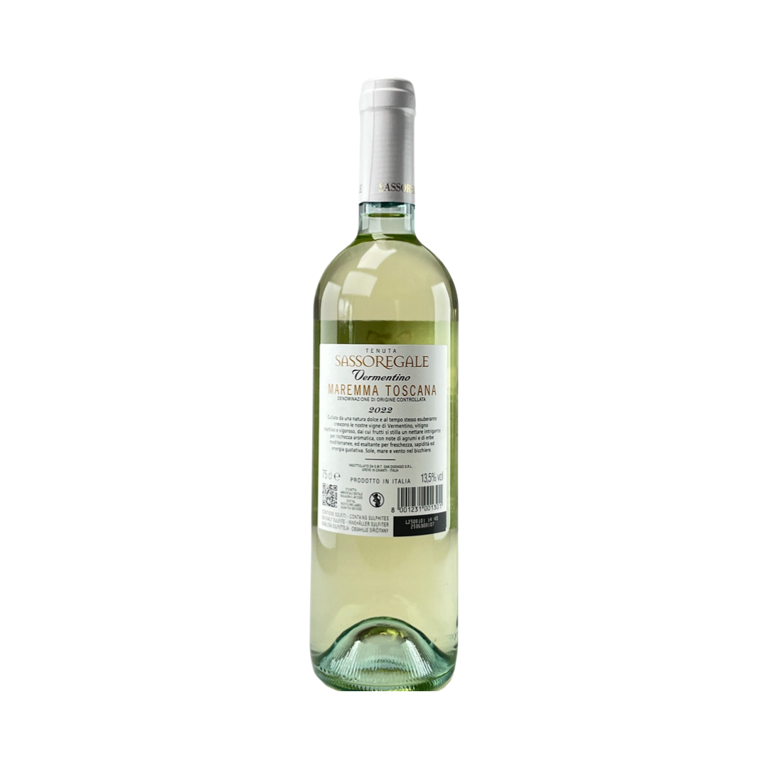 Vermentino Maremma DOC Sassoregale 0,75l