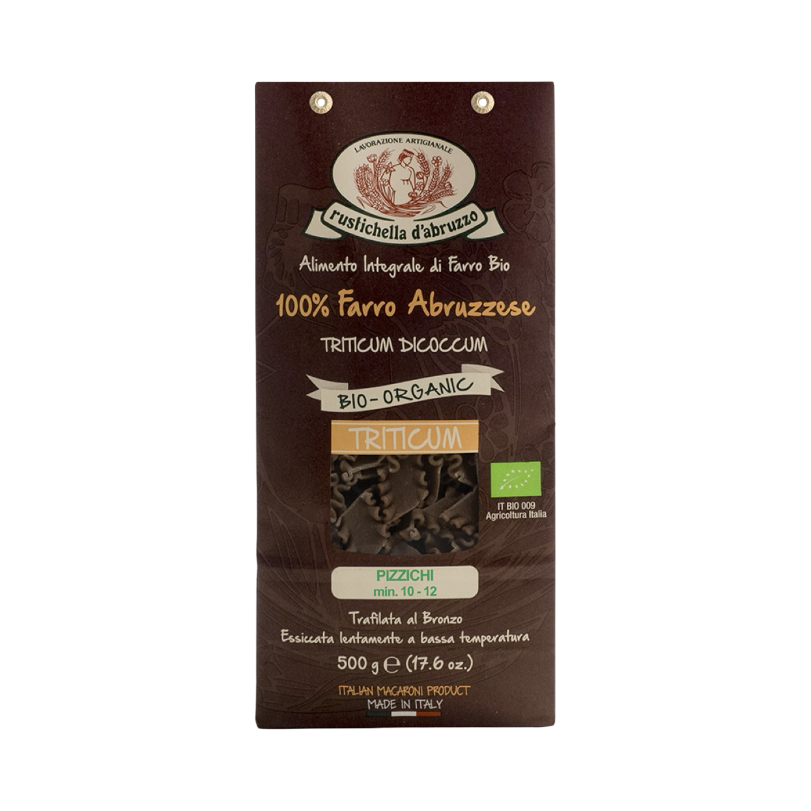 Pizzichi Farro Biologico Rustichella d`Abruzzo 500g