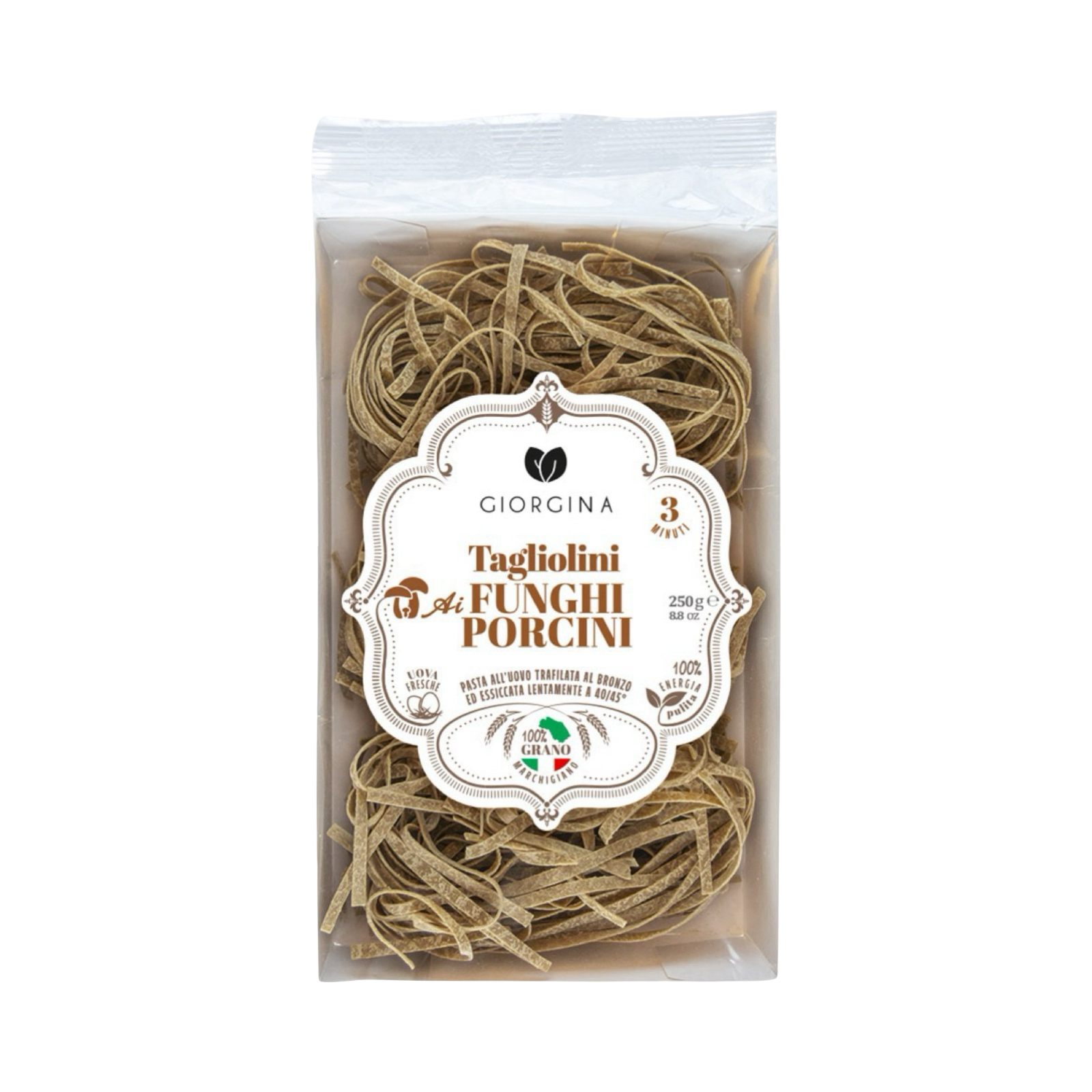 Tagliolini all'Uovo ai funghi porcini Giorgina 250g