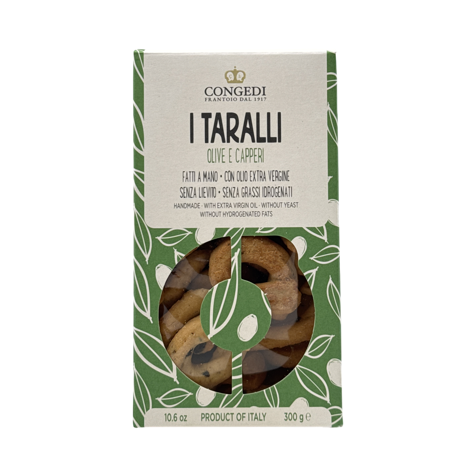 Taralli Olive & Capperi Congedi 300g