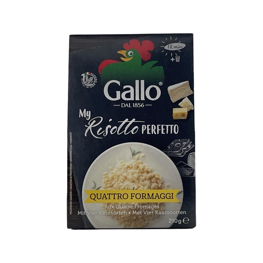 My Risotto Perfetto "Quattro formaggi" Riso Gallo 210g My Risotto Perfetto "Quattro formaggi" Riso Gallo 210g