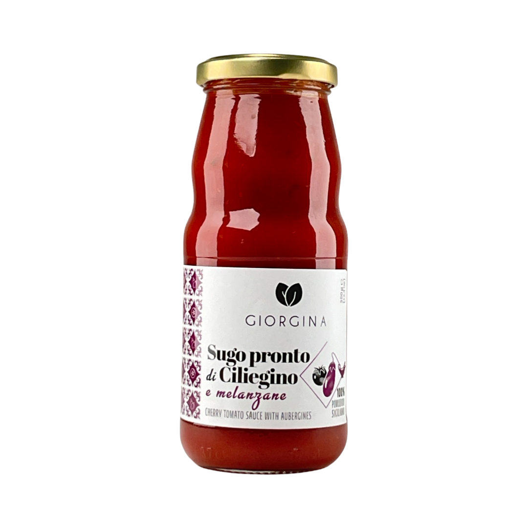 Salsa di Pomodoro Ciliegino con Melanzane Giorgina 350g