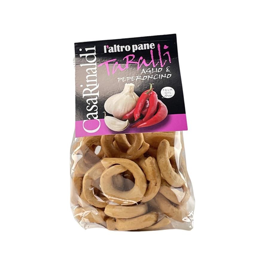 Taralli all´Aglio e Peperoncino Casa Rinaldi 200g